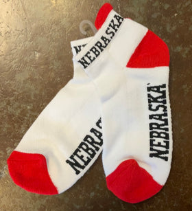 Nebraska Footie Socks , donegal bay