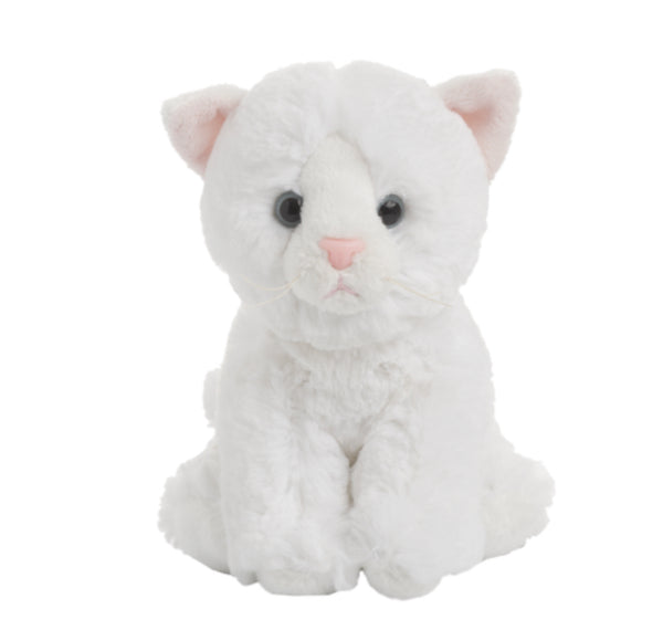 5”  Heritage Mini Cats - White Persian - Jilly's Socks 'n Such