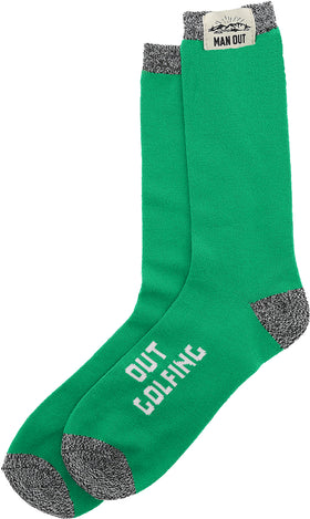 Men’s “Out Golfing” Socks - Man Out