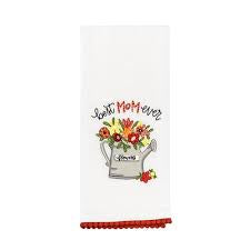 “Best Mom Ever” Tea Towel - Jilly's Socks 'n Such