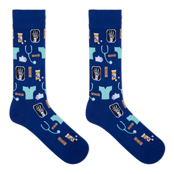 Men’s Medial Doctor Socks - Jilly's Socks 'n Such