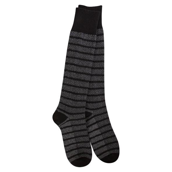 Women’s Worlds Softest Socks Knee Highs - Black Multi - Jilly's Socks 'n Such