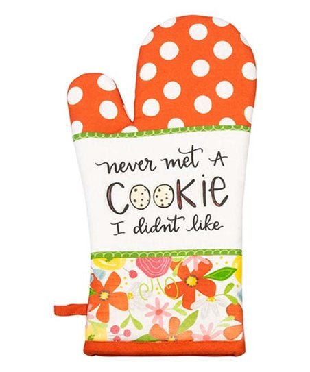 “Never Met a Cookie I Didn’t Like” Oven Mitt - Jilly's Socks 'n Such