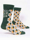 Men’s “I Love an Easy Challenge” Sock - Jilly's Socks 'n Such