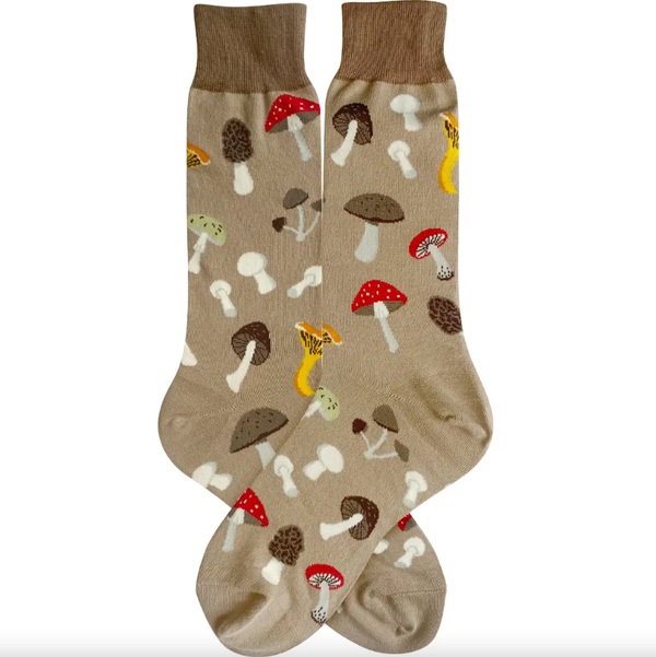 Men’s Mushroom Socks - Jilly's Socks 'n Such