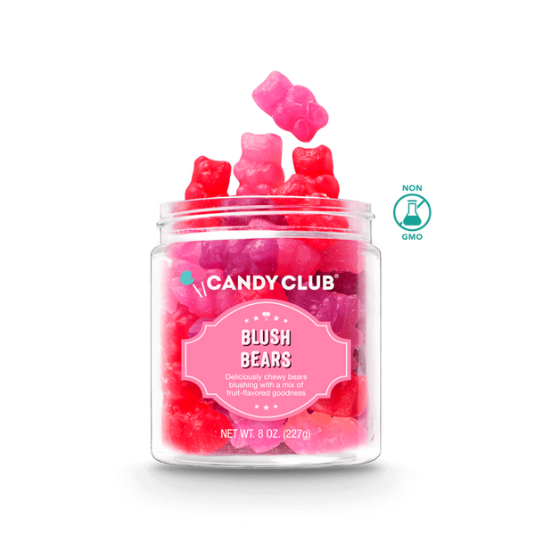 Candy Club -  Blush Bears - Jilly's Socks 'n Such