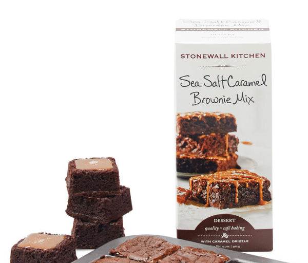 Stonewall Kitchen Sea Salt Caramel Brownie Mix - Jilly's Socks 'n Such