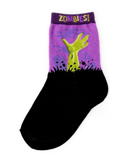 Kid’s Zombies Socks - Jilly's Socks 'n Such