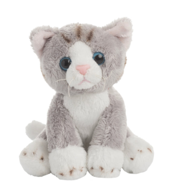 5”  Heritage Mini Cats - Grey - Jilly's Socks 'n Such