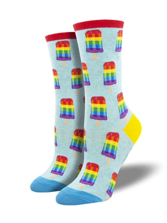Men’s Rainbow Popsicle Socks - Jilly's Socks 'n Such