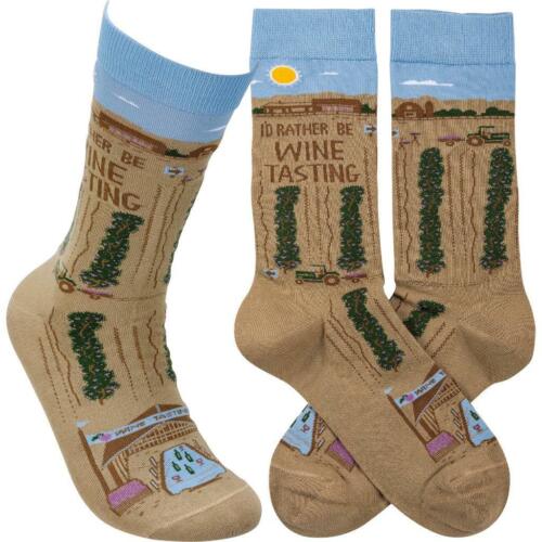 “Wine Tasting” Socks - One Size - Jilly's Socks 'n Such