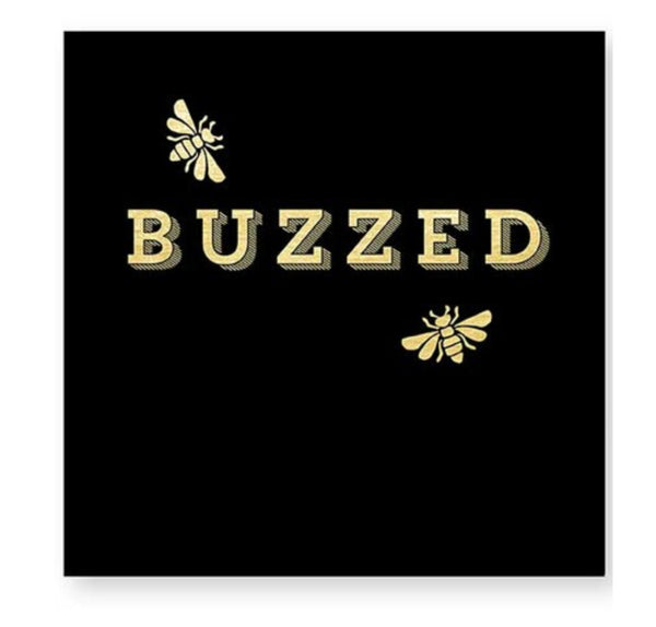 “Buzzed” (with bees) Napkins - Jilly's Socks 'n Such