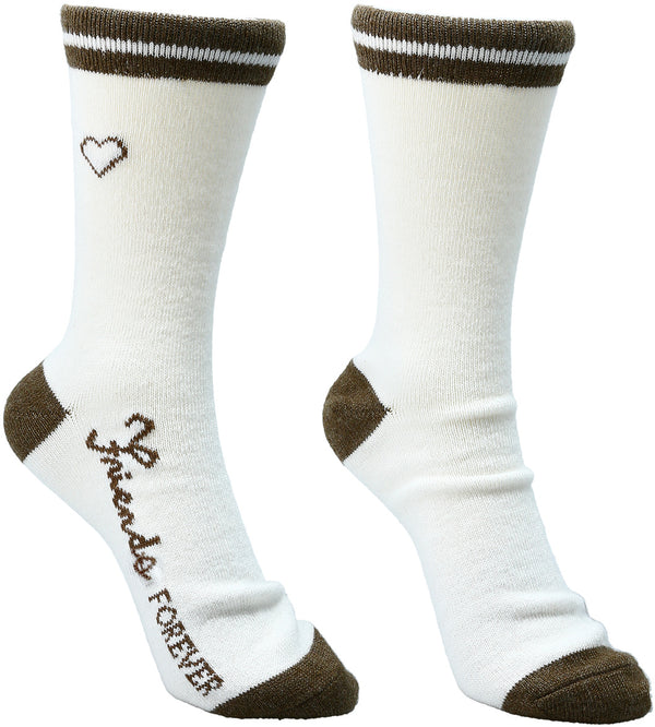 Women’s “Friends Forever” Socks - The Comfort Collection - Jilly's Socks 'n Such