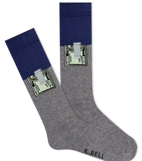 Men’s “Money Clip” Socks - Jilly's Socks 'n Such
