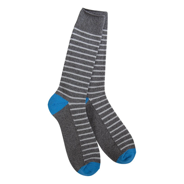 Men’s Worlds Softest Socks - Nightfall Stripes - Jilly's Socks 'n Such
