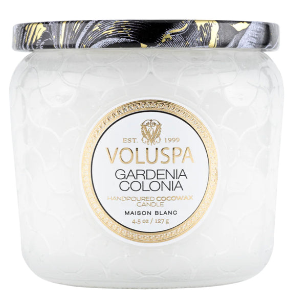 Voluspa candles - Gardenia Colonia Collection - Jilly's Socks 'n Such