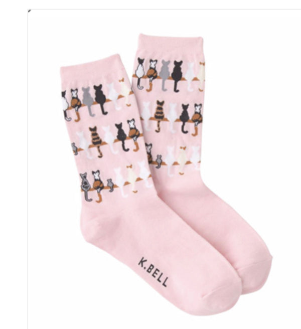 Women’s Cat Tails Socks - Jilly's Socks 'n Such