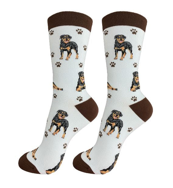 Happy Tails Rottweiler Socks - Jilly's Socks 'n Such