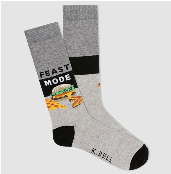 Men’s - “Feast Mode” Socks - Jilly's Socks 'n Such