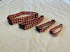 Dog Collar World - Collars (Red Gingham) - Jilly's Socks 'n Such