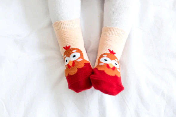 “Zoo Socks” for Toddlers - Turkey - Jilly's Socks 'n Such