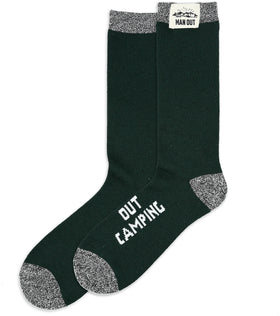 Men’s “Out Camping” Socks - Man Out