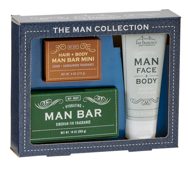 Simply Be Well Man Collection 1 by San Francisco Soap Co. - Jilly's Socks 'n Such