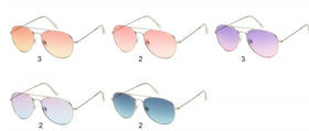 Pastel Aviator Sunglasses