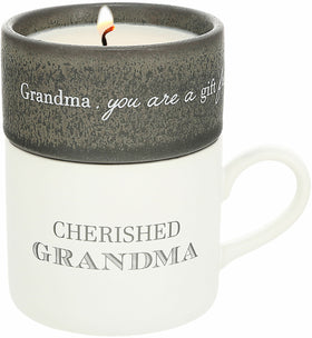 “Cherished Grandma” Mug & Candle Set - Filled with Warmth
