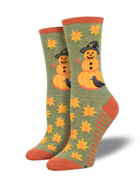 Women’s Pumpkin Man Socks