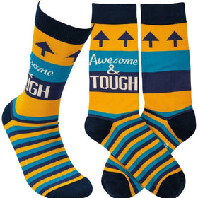 “Awesome & Tough” Socks - One Size