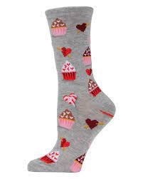 Women’s Love Cupcake Socks - Jilly's Socks 'n Such
