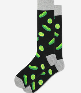 Men’s Pickles on black socks