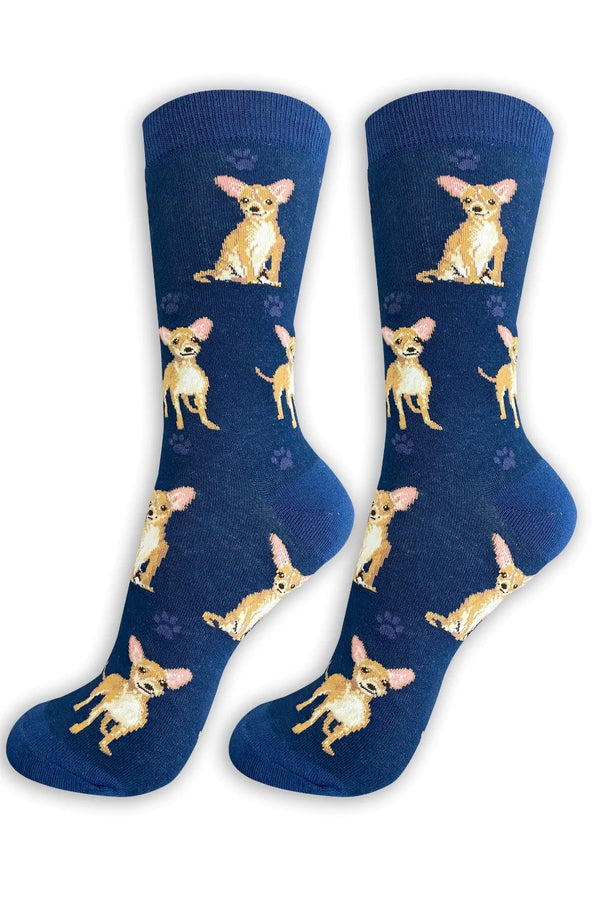 Happy Tails Chihuahua Socks - Jilly's Socks 'n Such