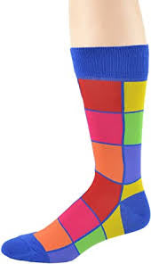 Men’s Rainbow Squares Socks
