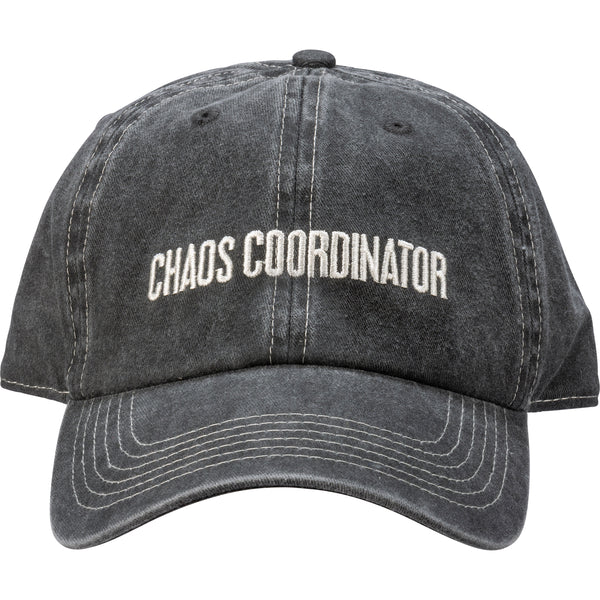 “Chaos Coordinator” Baseball Cap - Jilly's Socks 'n Such