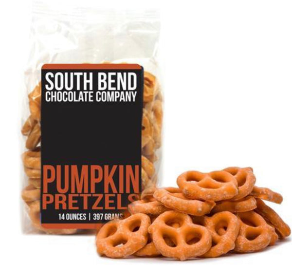 Pumpkin Pretzels 14 oz - Jilly's Socks 'n Such