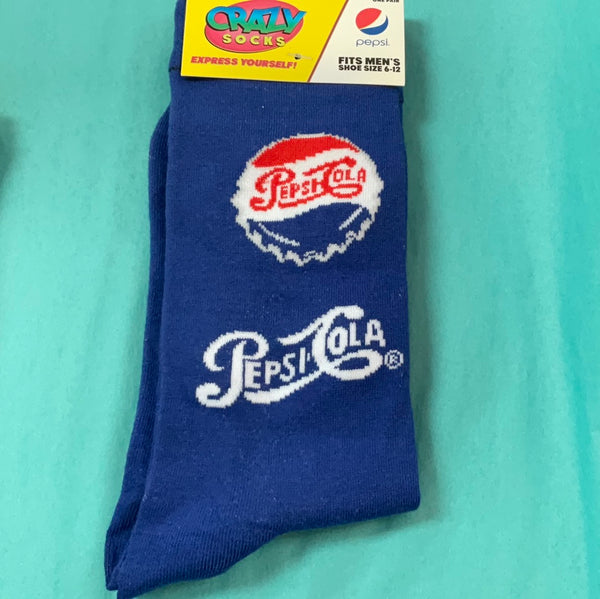 Men’s Pepsi-Cola Socks - Jilly's Socks 'n Such