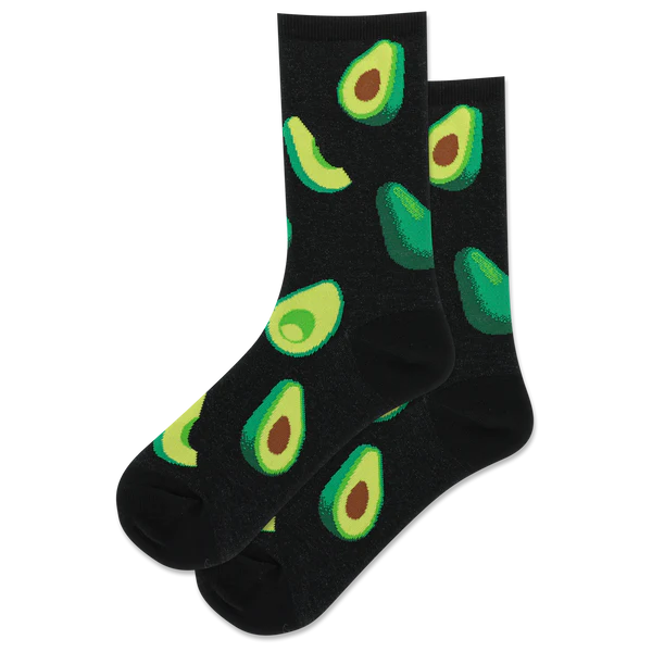 Women’s Avocado Socks - Jilly's Socks 'n Such