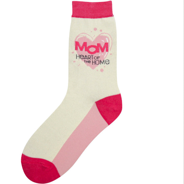 Women’s “Mom Heart of the Home” Socks - Jilly's Socks 'n Such