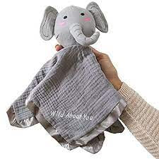 Elephant Lovie - Jilly's Socks 'n Such