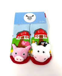 Messy moose socks