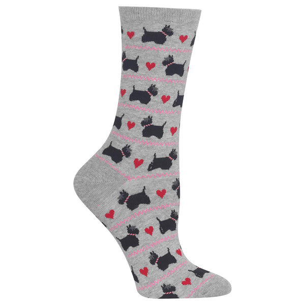 Women’s Scottie Love Socks - Jilly's Socks 'n Such