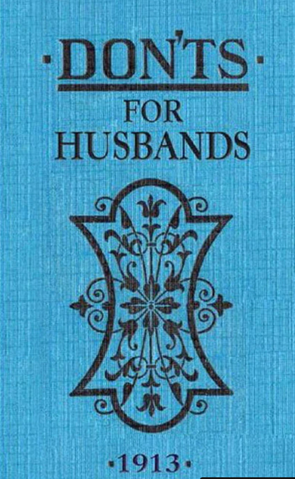 Don’ts for Husbands book - Jilly's Socks 'n Such