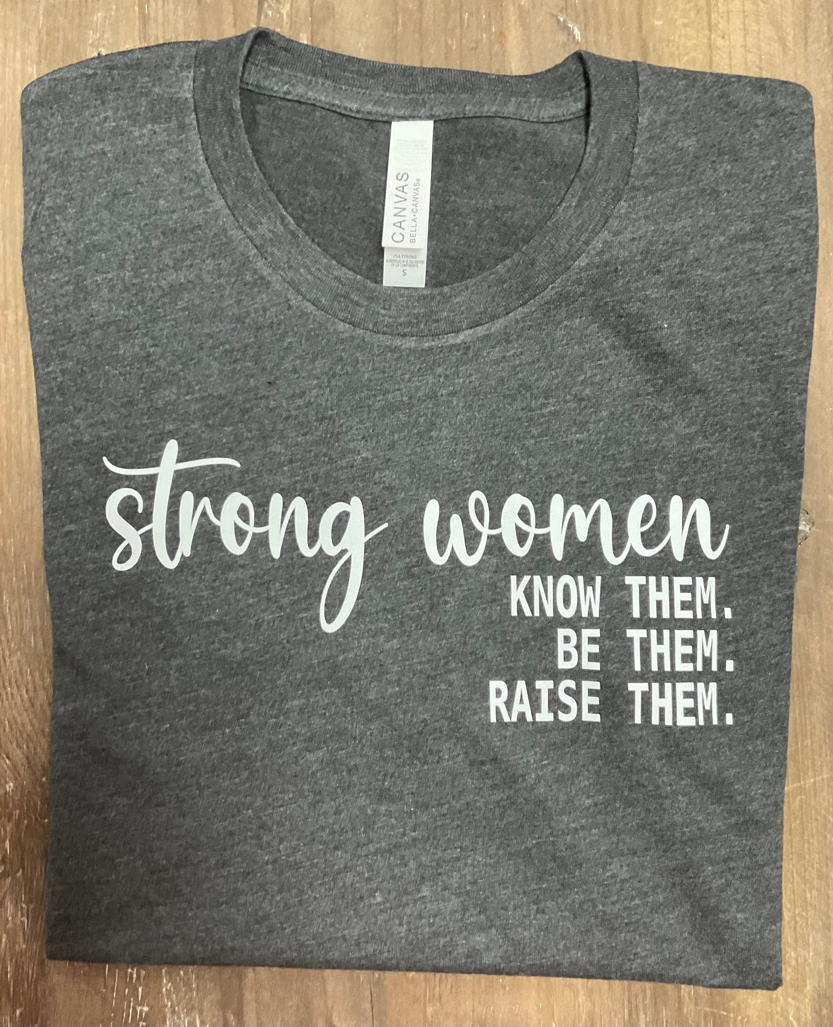 strong women t shirt