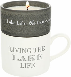 “Lake Life” Mug & Candle Set - Filled with Warmth