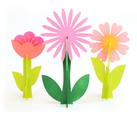 Acrylic 3D Flower Decor