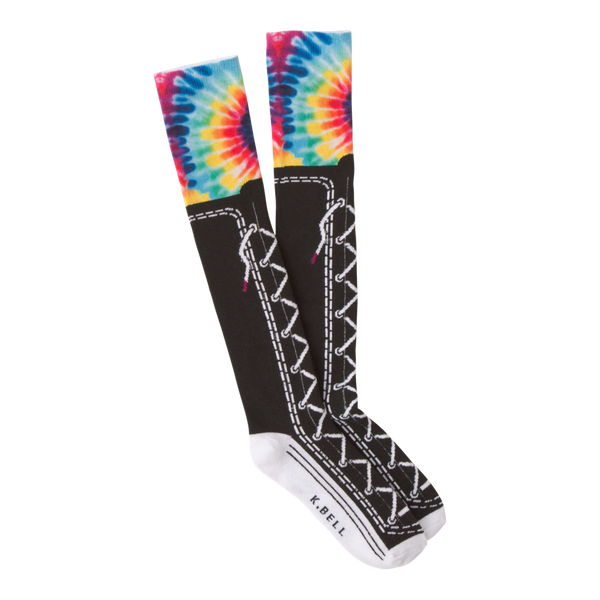 Women’s Tie Dye Converse Knee High Socks - Jilly's Socks 'n Such
